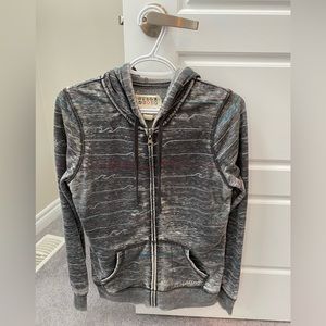 Billabong Distressed Hoodie Size M